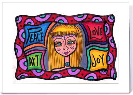 Peace, Love, Art, Joy